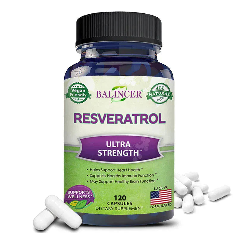 Balincer Resveratrol Cardiovascular Health Support Capsule. - BLAKESTORE-NG
