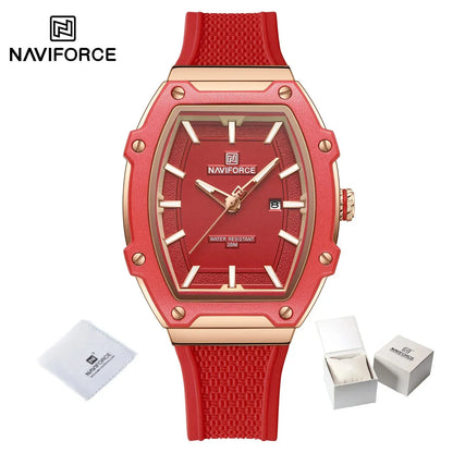 Barrel Women’s Watch | Silicone Strap Waterproof Sport Clock - Maison Novaire