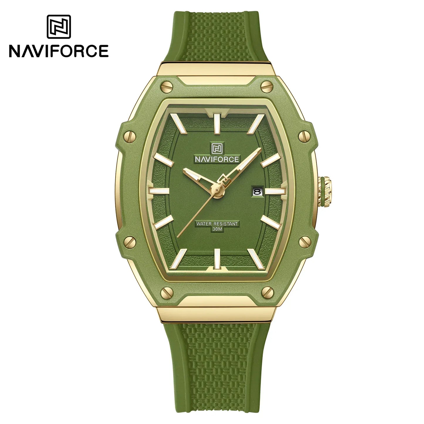 Barrel Women’s Watch | Silicone Strap Waterproof Sport Clock - Maison Novaire