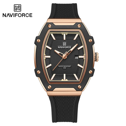 Barrel Women’s Watch | Silicone Strap Waterproof Sport Clock - Maison Novaire