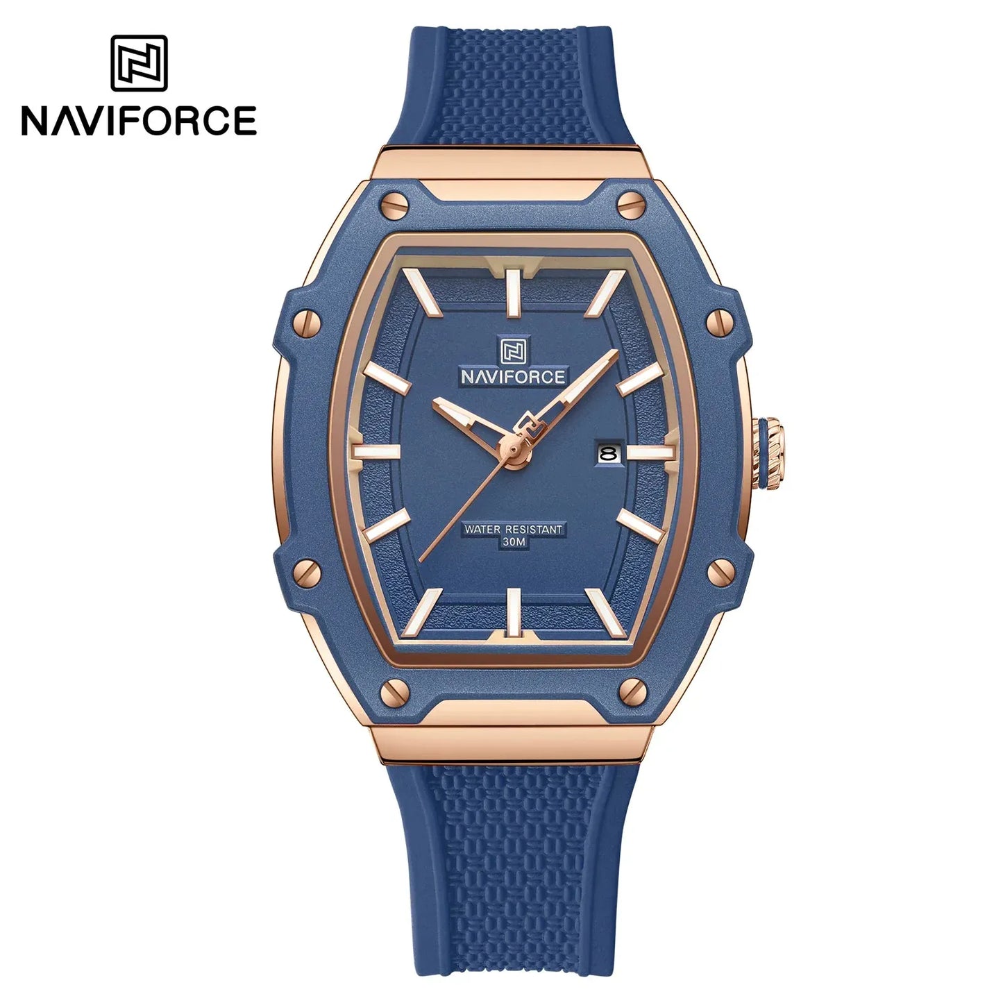 Barrel Women’s Watch | Silicone Strap Waterproof Sport Clock - Maison Novaire