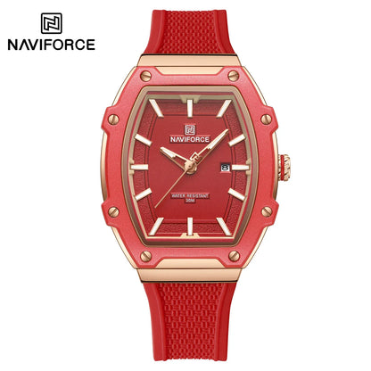 Barrel Women’s Watch | Silicone Strap Waterproof Sport Clock - Maison Novaire