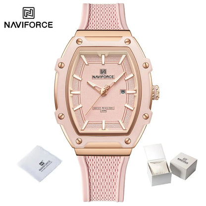 Barrel Women’s Watch | Silicone Strap Waterproof Sport Clock - Maison Novaire