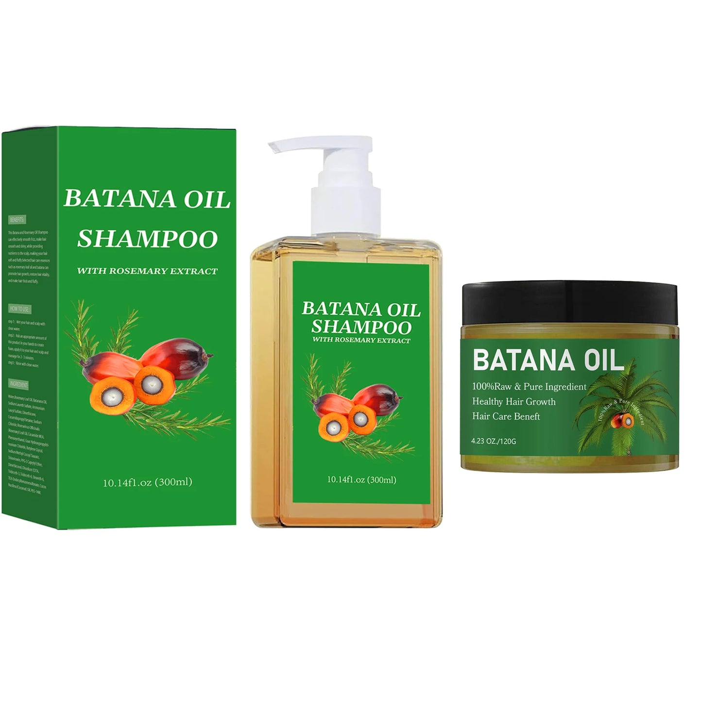 Batana Oil Shampoo Set - Maison Novaire #