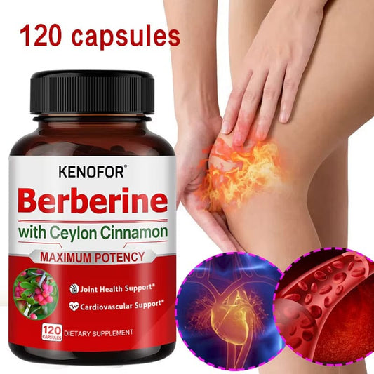 Berberine and Ceylon Cinnamon - Supports joints and cardiovascular system. - BLAKESTORE-NG