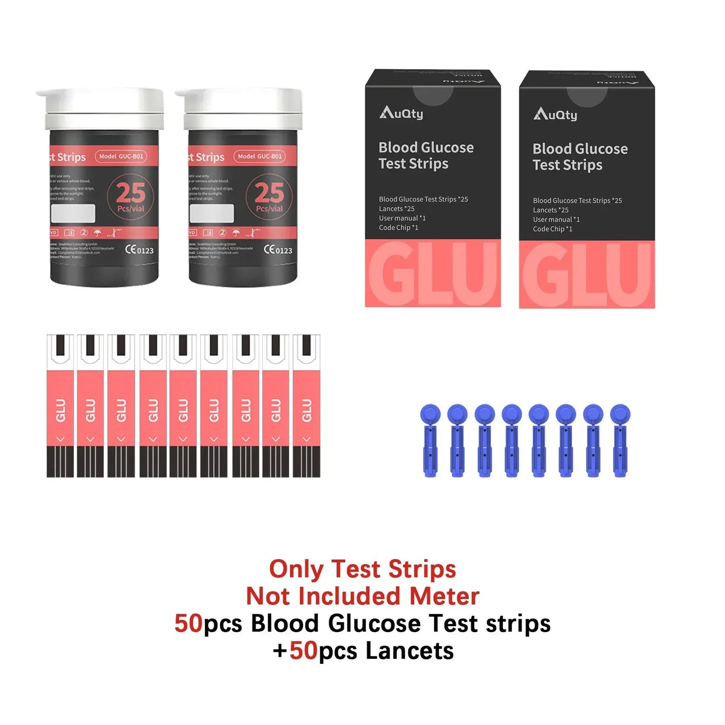 Blood Glucose-Cholesterol-Uric Acid Monitor – 3-in-1 Multi-Parameter Tester - BLAKESTORE-NG