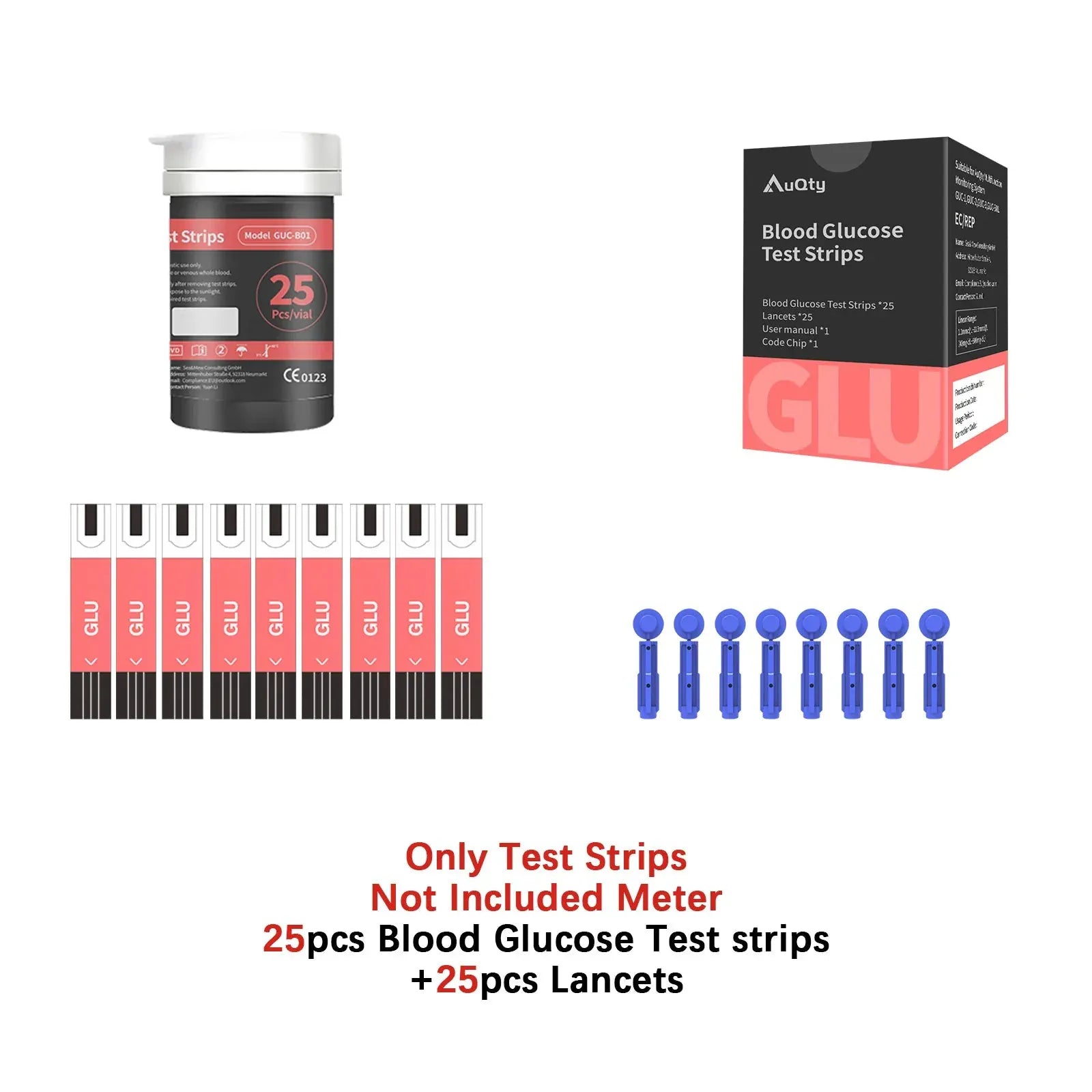 Blood Glucose-Cholesterol-Uric Acid Monitor – 3-in-1 Multi-Parameter Tester - BLAKESTORE-NG