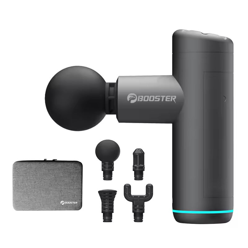 Booster Mini X Portable Percussion Massage Gun – Ultra-Quiet & Compact - Maison Novaire