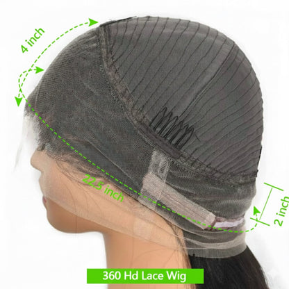 Brazilian Bone Straight Human Hair Lace Wig | Maison Hair Atelier  - 13x6 HD Lace / United States / 18inches|200% - Maison Novaire