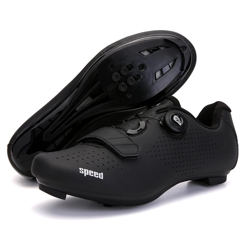 Breathable Cycling Shoes for Men & Women  - Black / 46 - Maison Novaire