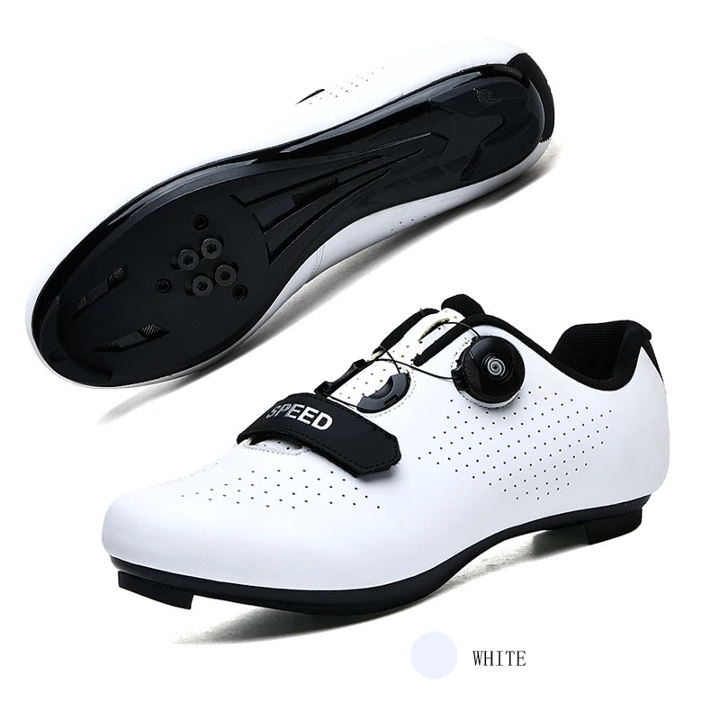 Breathable Cycling Shoes for Men & Women  - White / 47 - Maison Novaire