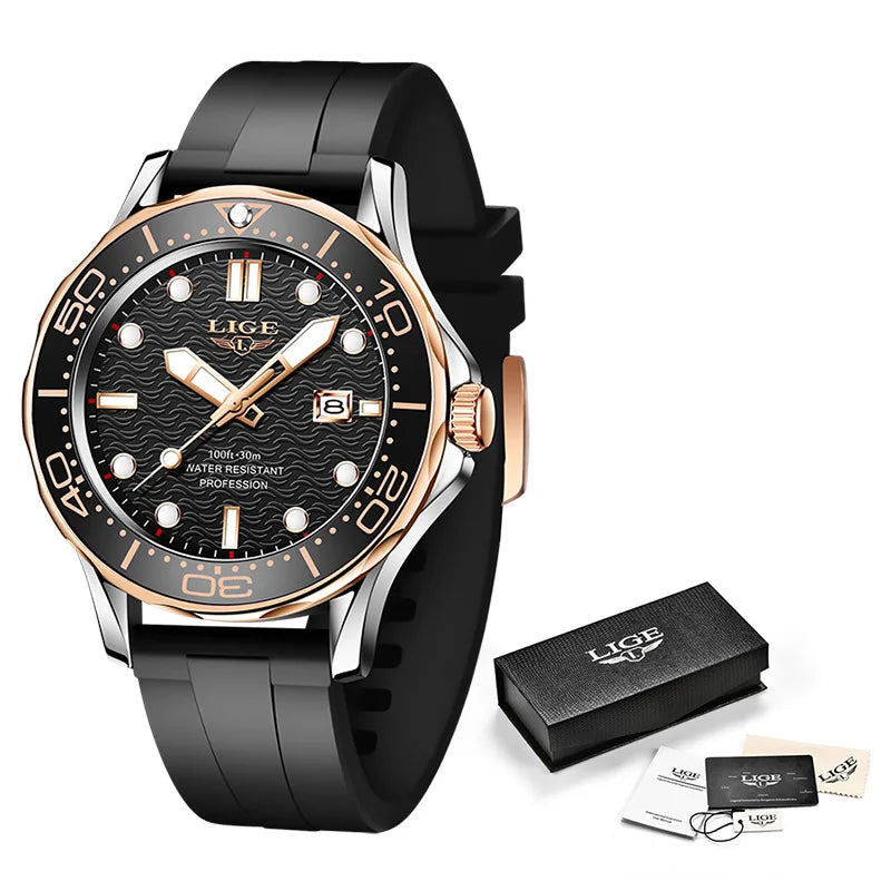 Business Mens Waterproof Watch. - Maison Novaire