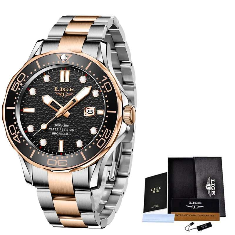 Business Mens Waterproof Watch. - Maison Novaire