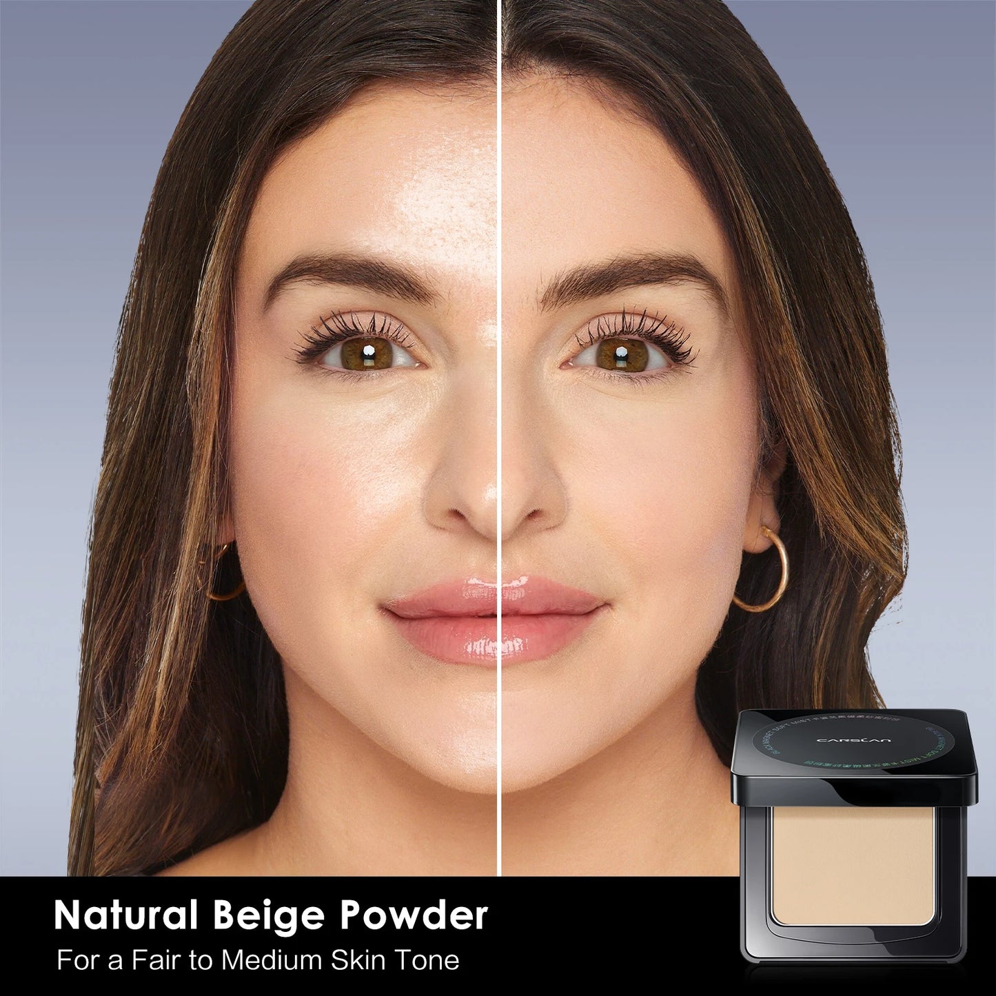 CARSLAN stay matte pressed powder - Maison Novaire