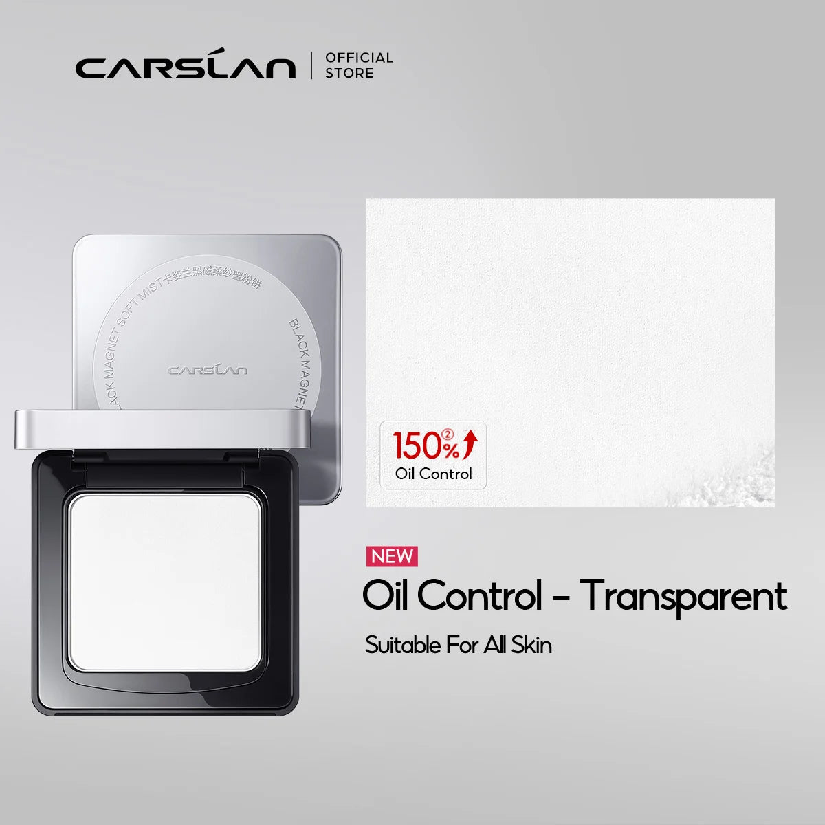 CARSLAN stay matte pressed powder - Maison Novaire
