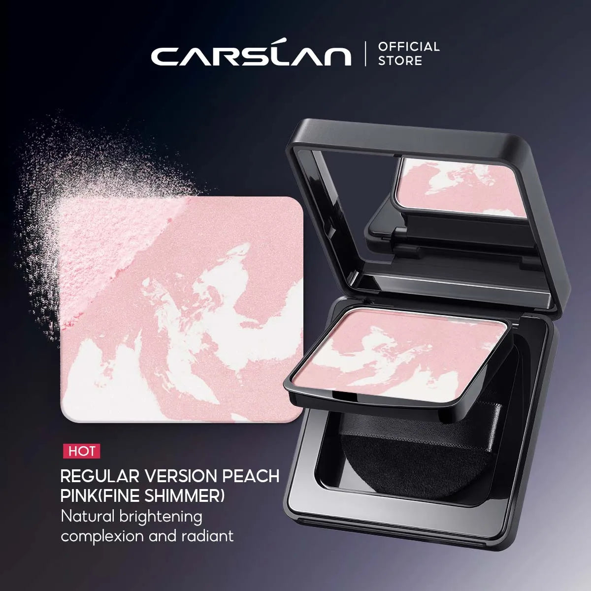 CARSLAN stay matte pressed powder - Maison Novaire