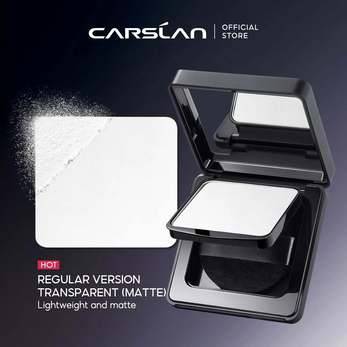 CARSLAN stay matte pressed powder - Maison Novaire