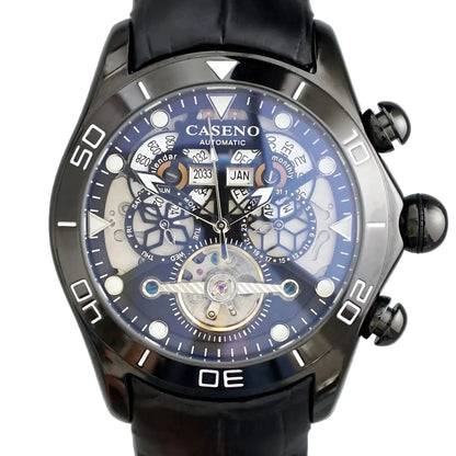 CASENO Large dial Mechanical watch -58284G - BLAKESTORE-NG