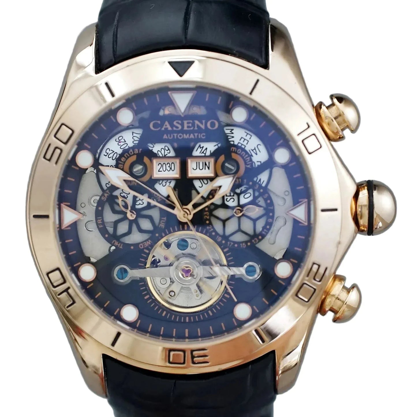 CASENO Large dial Mechanical watch -58284G - Maison Novaire #