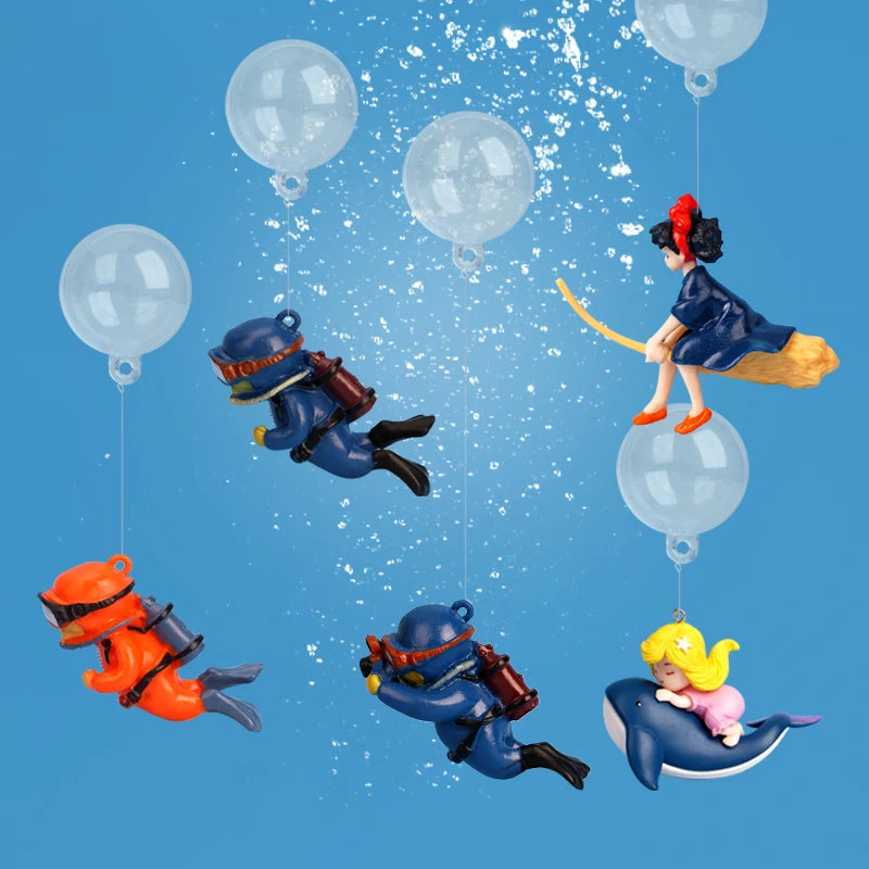 Cartoon Fish Tanks Decor. - Maison Novaire #