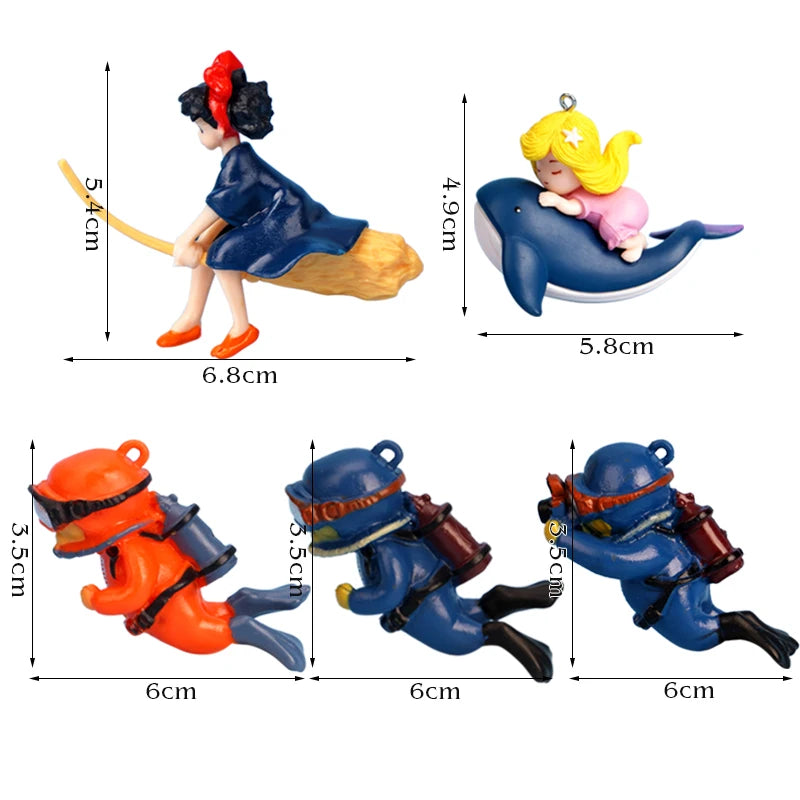 Cartoon Fish Tanks Decor. - Maison Novaire #