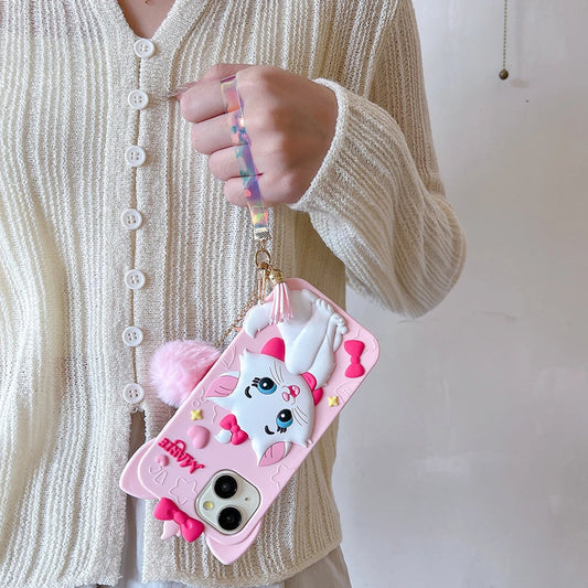 Cartoon characters Silicone Cover for iPhone. - BLAKESTORE-NG