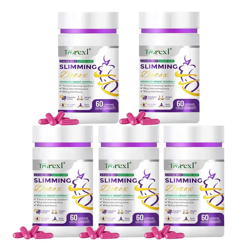 Cassia Seed & Lotus Weight Loss Pills – Natural Fat Burner for Women (60 Caps) - Maison Novaire #