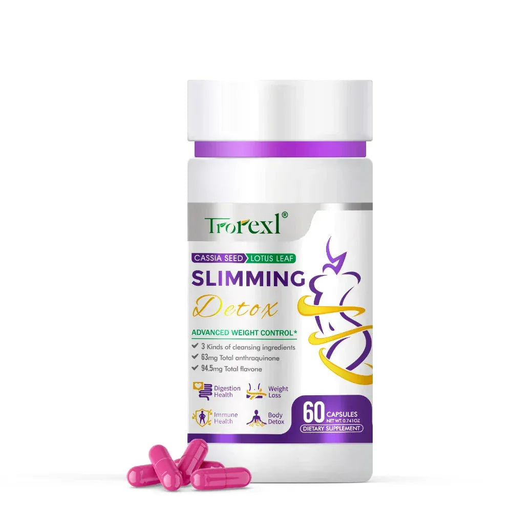 Cassia Seed & Lotus Weight Loss Pills – Natural Fat Burner for Women (60 Caps) - Maison Novaire #
