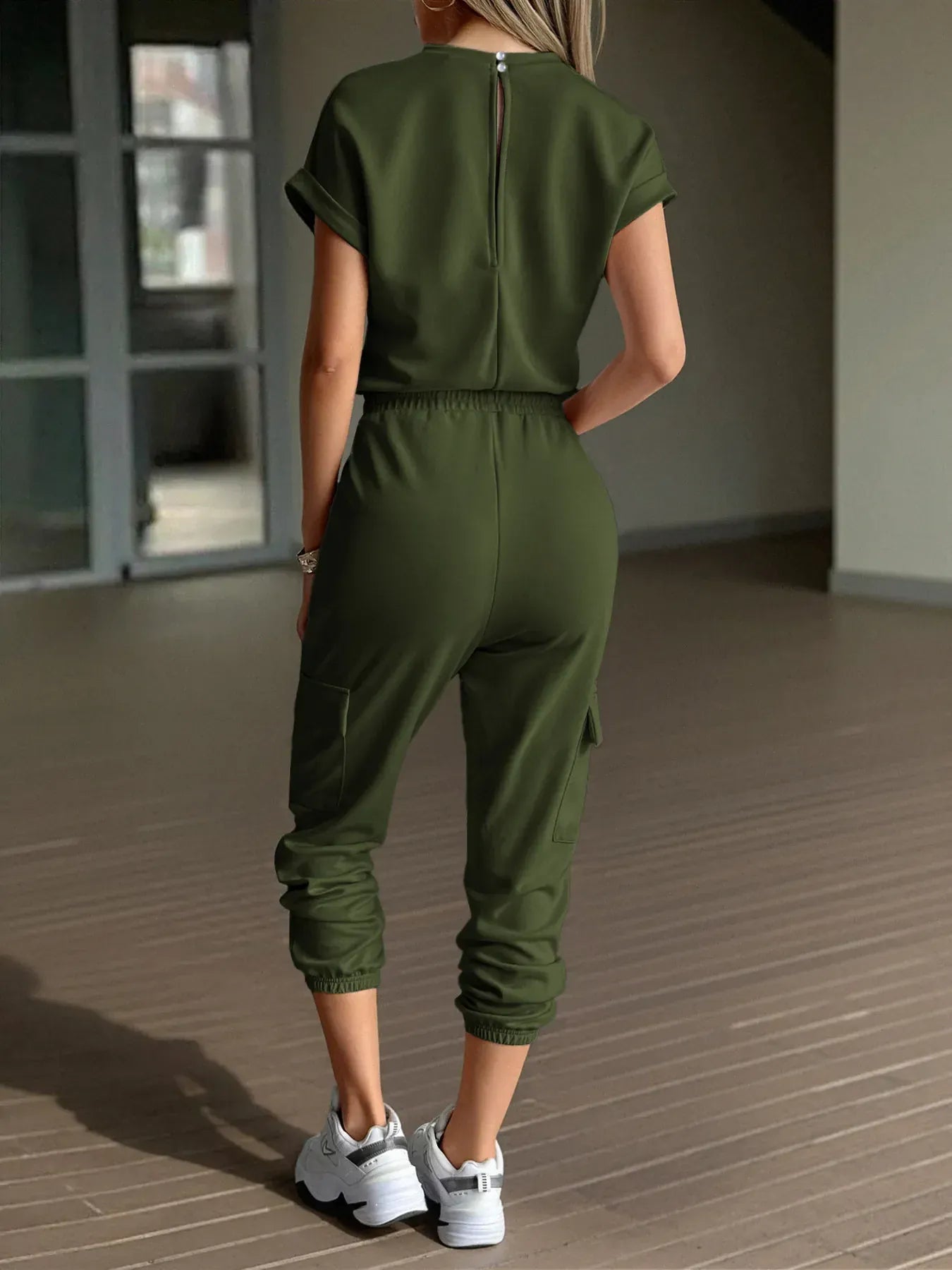 Casual Short Sleeve Top and Pants Set - BLAKESTORE-NG