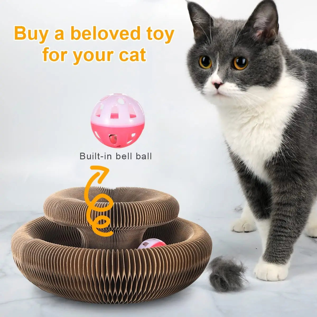 Cat Toy Scratcher. - Maison Novaire