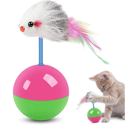 Cat mouse teasing Toy. - Maison Novaire #