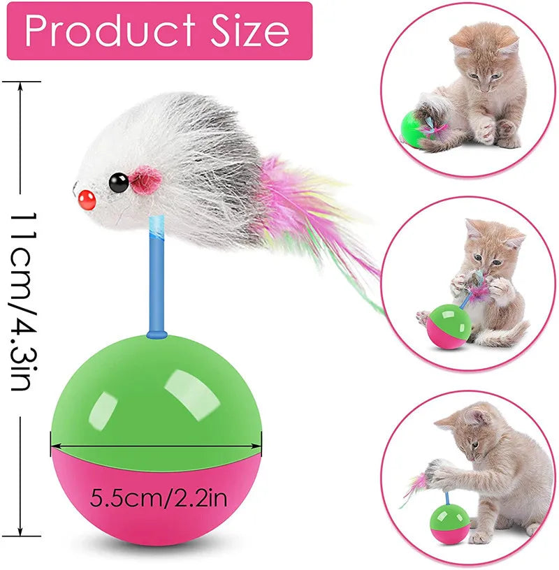 Cat mouse teasing Toy. - Maison Novaire #