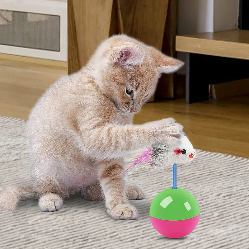 Cat mouse teasing Toy. - Maison Novaire #