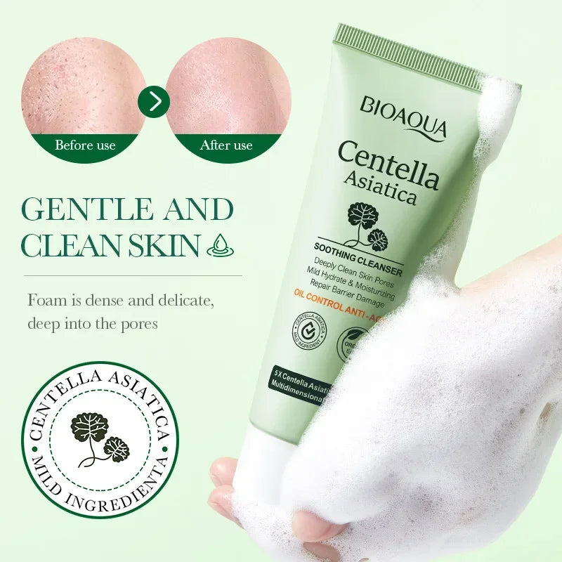 Centella Asiatica Facial Cleanser. - BLAKESTORE-NG