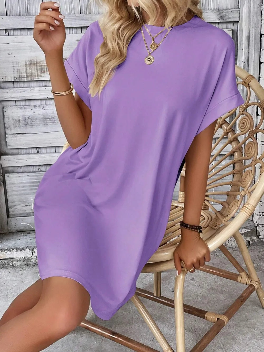 Classic Fit Sheerless Stretch Top - Versatile Polyester Blend - Maison Novaire