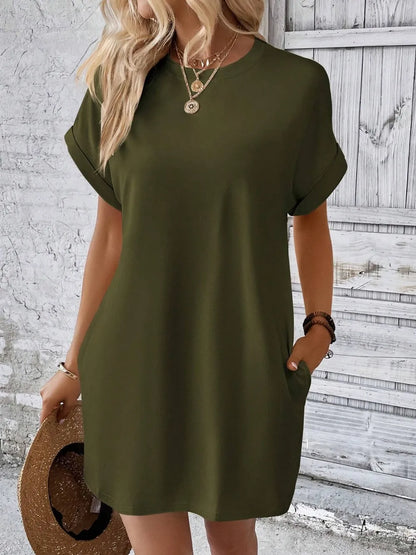 Classic Fit Sheerless Stretch Top - Versatile Polyester Blend - Maison Novaire