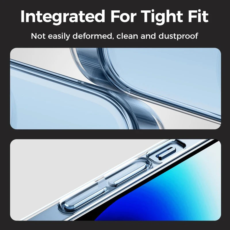 Clear Anti Yellow case for Iphone. - BLAKESTORE-NG