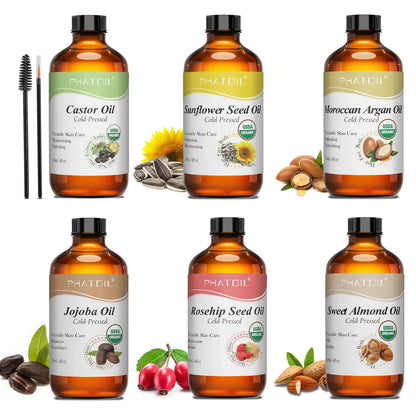 Cold Pressed Organic Castor Oil for Face - Maison Novaire #