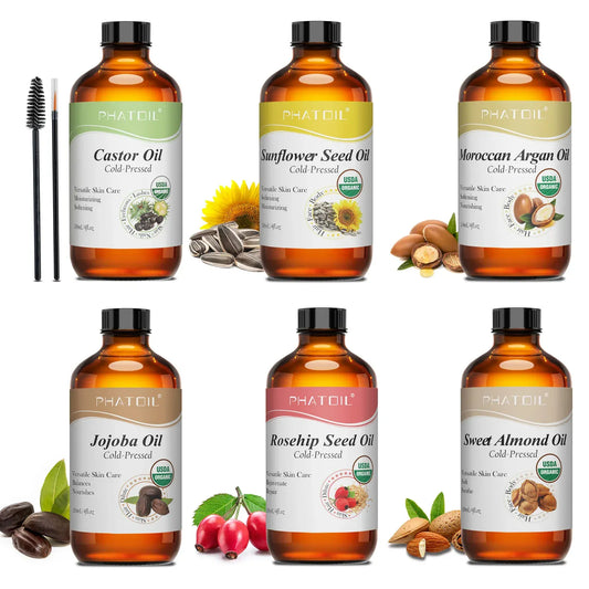 Cold Pressed Organic Castor Oil for Face - Maison Novaire #