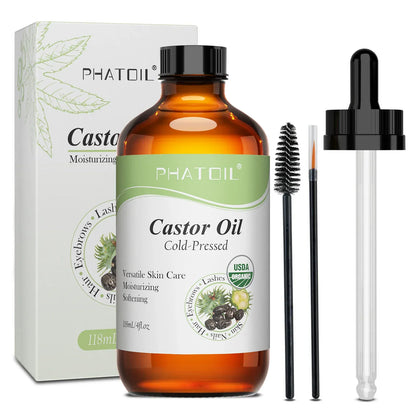 Cold Pressed Organic Castor Oil for Face - Maison Novaire #