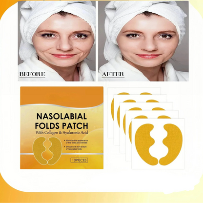 Collagen Nasolabial Folds Patch – Firming & Anti-Wrinkle Moisture Mask - Maison Novaire