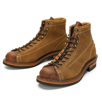 Cowhide Hiking Trekking Boots - Maison Novaire