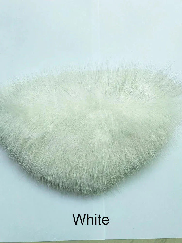 Cropped Faux Fur Coat - Maison Novaire #