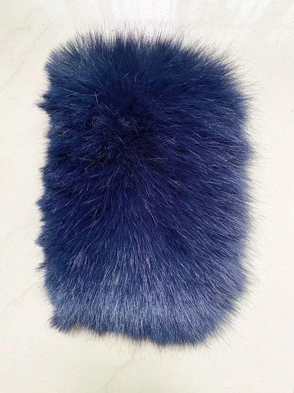 Cropped Faux Fur Coat - Maison Novaire #