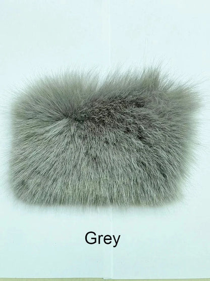 Cropped Faux Fur Coat - Maison Novaire #