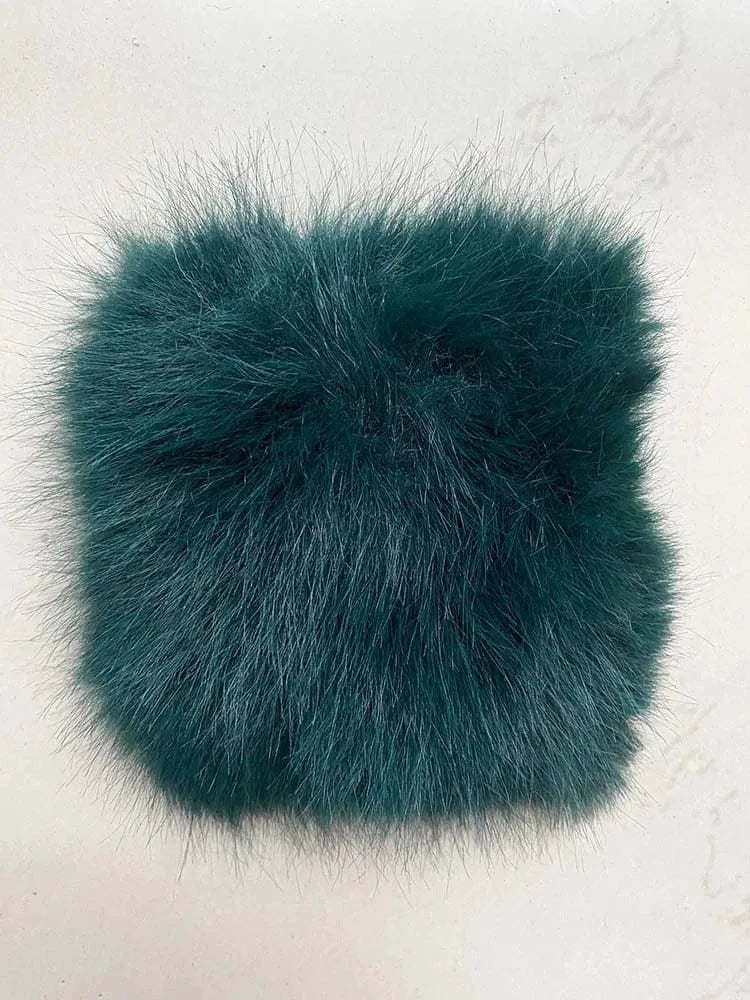Cropped Faux Fur Coat - Maison Novaire #