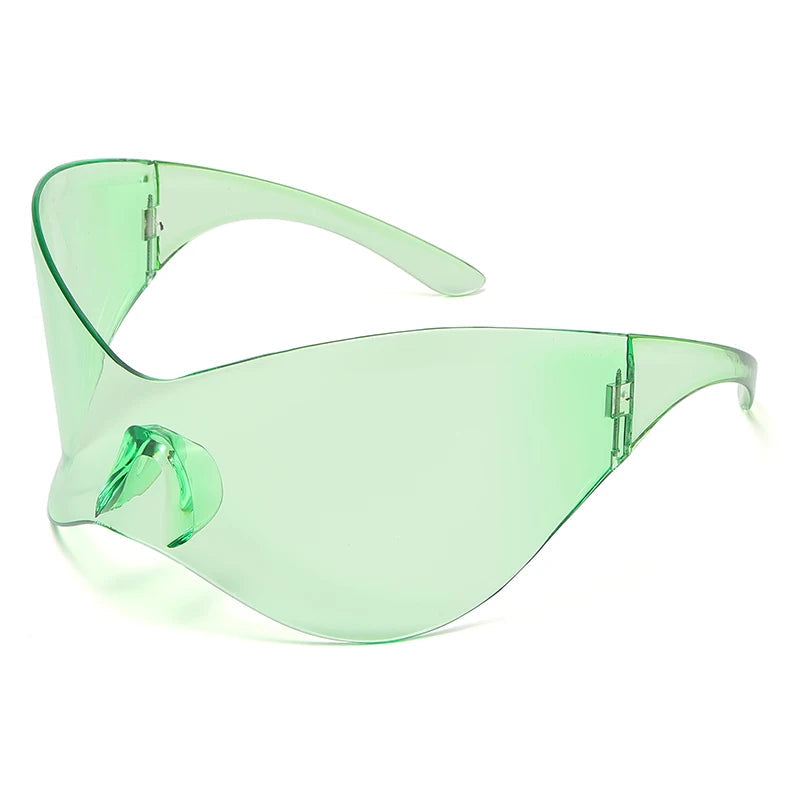 Cycling Oversized Punk Rimless Goggle. - Maison Novaire