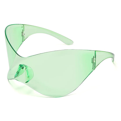 Cycling Oversized Punk Rimless Goggle. - Maison Novaire