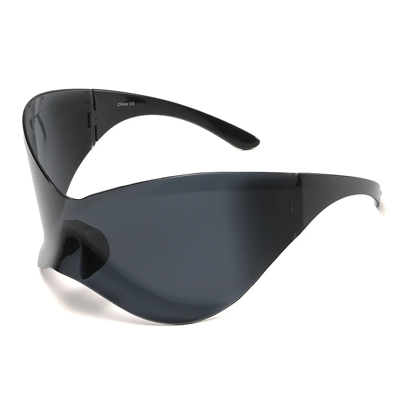 Cycling Oversized Punk Rimless Goggle. - Maison Novaire