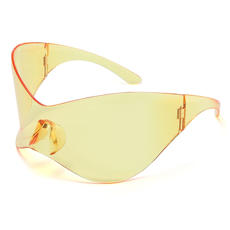 Cycling Oversized Punk Rimless Goggle. - Maison Novaire